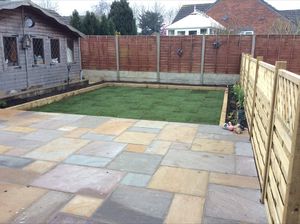 Rear garden =taken previously- click for photo gallery